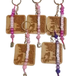 Chaveiro Pai Nosso MDF c/ Nome