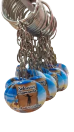 Chaveiro Botton 1 face (pcte) 2,5x2,5 - Imagem 3