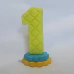 Vela Biscuit Número